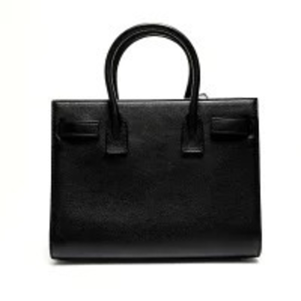 Saint Laurent Sac Yves Love Black  Jour Leather de Handbag Baby